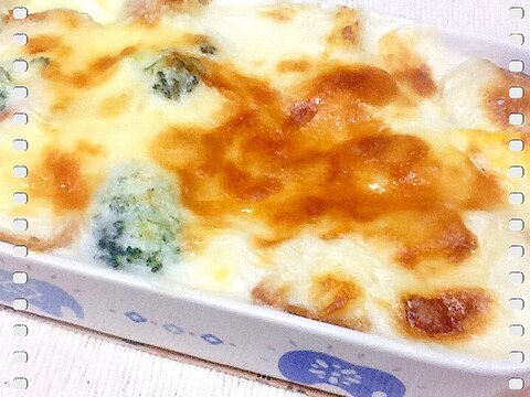 簡単ホワイトソースで＊美味しいパングラタン